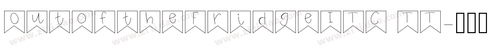 OutoftheFridgeITC TT字体转换